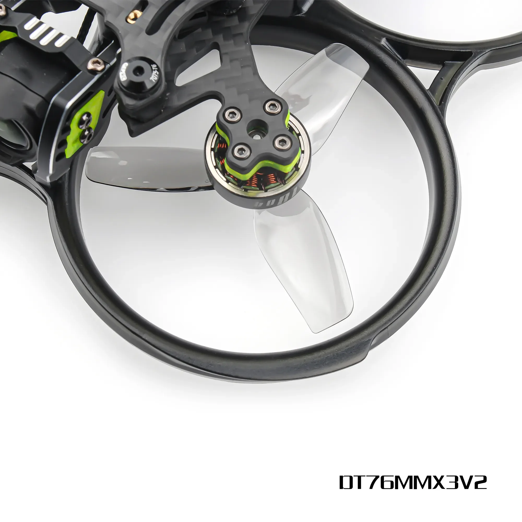 Фото HQProp DT76MMX3 V2 для Cinewhoop серый (2CW + 2CCW)-поликарбонат №2