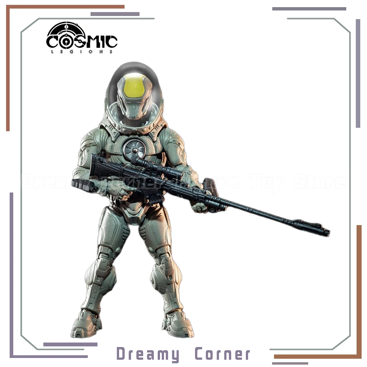 【В наличии】Оригинальные студии «Четыре всадника» Cosmic Legions T.U.5.C.C. SENTRY 1/12 Фигурка Игрушечная модель в подарок