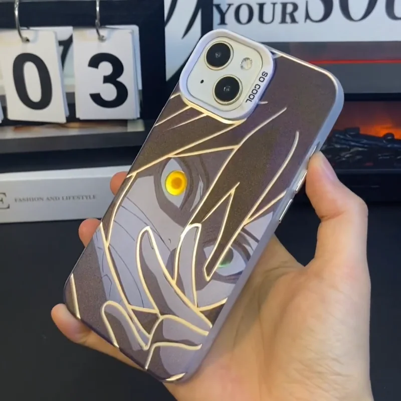 Чехол для телефона с изображением аниме «Убийцы демонов» Iguro Obanai для iPhone 16, 15, 14, 13, 12, 11, 17 Pro Max Plus Air mini Snake, гетерохромный чехол (art.: 3920d1e9cf181) - 3920d1e9cf181