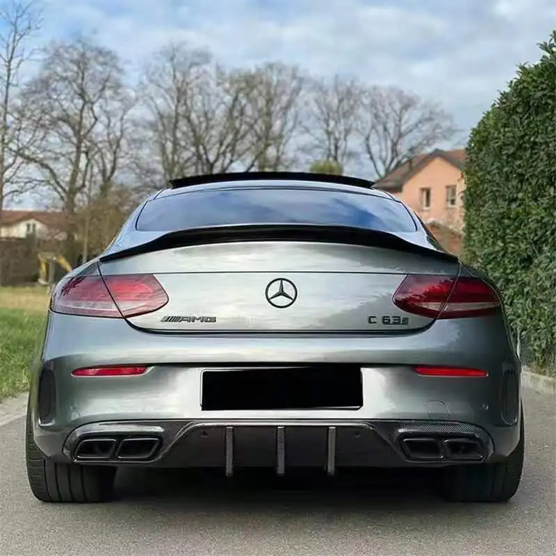 Для Mercedes W205 спойлер, декорирование, карбон для BENZ C класса W205/A205/C205 2