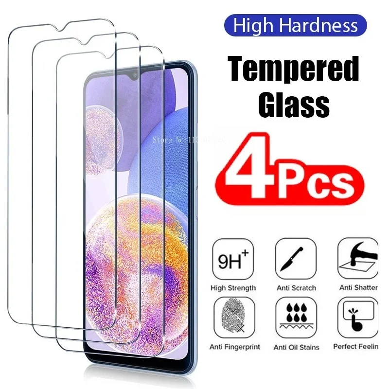 Защитное стекло, закаленное стекло для Xiaomi Redmi 8 8A 7 7A 6A 6 K30 Note 8 8T 7 6 Pro, 4 шт.
