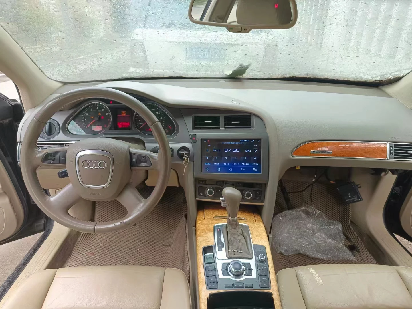 Android 12 8 + 128 ГБ CarPlay для Audi A6 C6 4f 2005-2011 MMI 2G 3G GPS Автомобильный мультимедийный плеер Навигация Авто Радио Стерео DSP WIFI