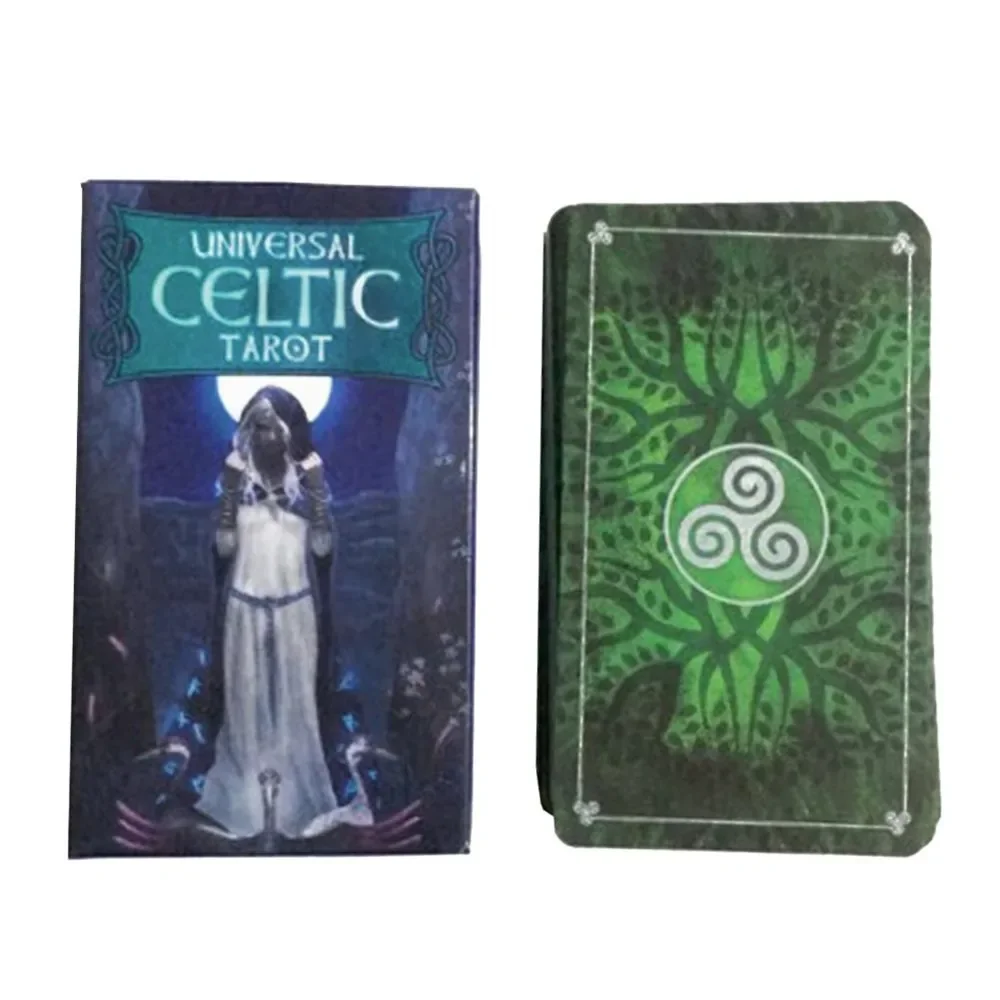 Универсальный кельтский Tarot палубная карта A 78 карт Tarot настольные игры на английском языке для судьбы гадания