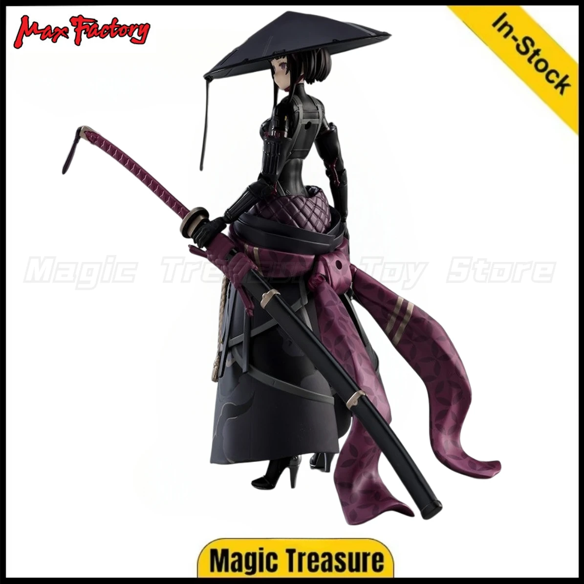 Фото 【В наличии】 Оригинальные фигурки Max Factory GSC Figma 549 FALSLANDER RONIN, коллекция аниме-украшений, подарки №2