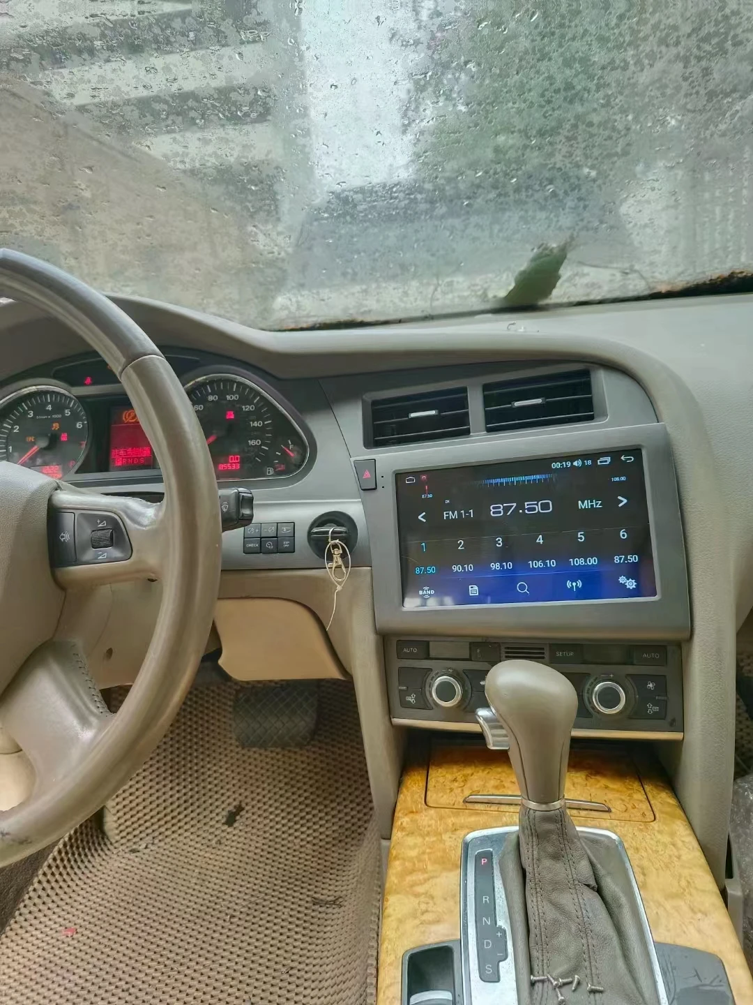 Фото Android 12 8 + 128 ГБ CarPlay для Audi A6 C6 4f 2005-2011 MMI 2G 3G GPS Автомобильный мультимедийный плеер Навигация Авто Радио Стерео DSP WIFI №2