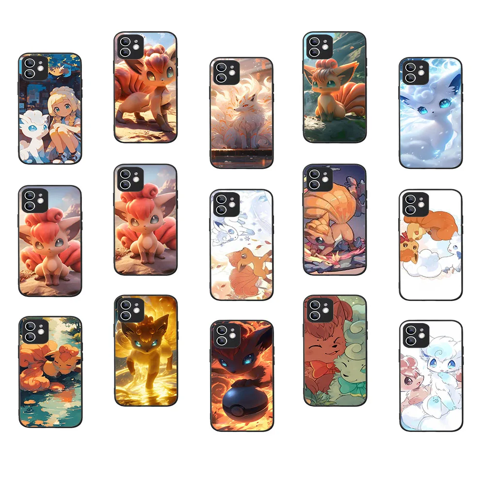 Мягкий чехол WR-57 Pokemon-Vulpix для Samsung S20 S21 S22 S23 FE Ultra A02 M02 A30S A50S Lite Plus