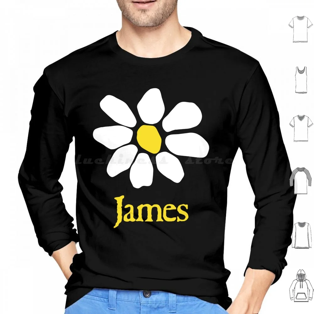 Толстовки с длинным рукавом James Band Jim Glennie Tim Booth David Baynton Power Saul Davies Stutter James Strip Mine