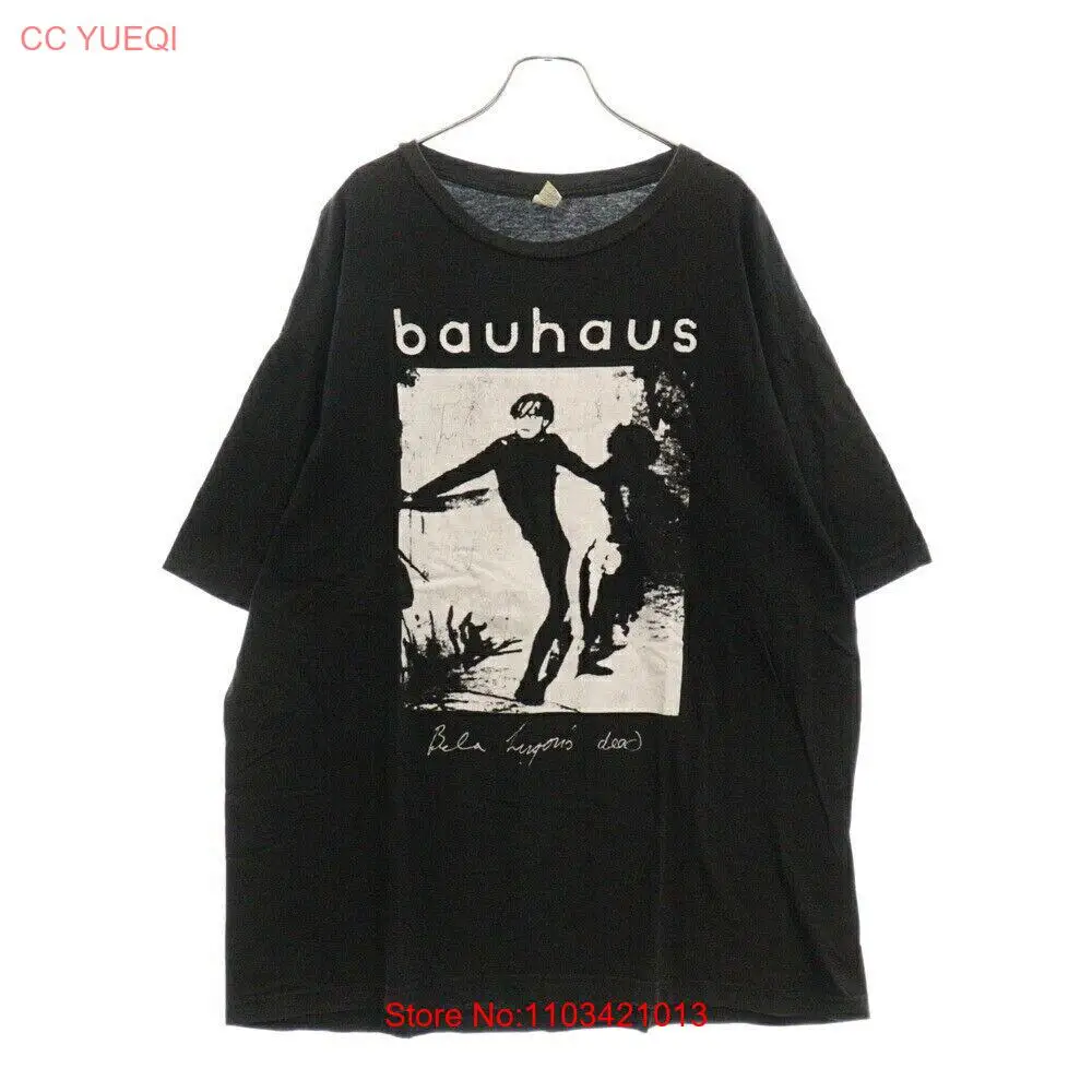 ВИНТАЖНАЯ Футболка с короткими рукавами и принтом Dead Band, размер XL BAUHAUS Bela Lugosi s Dead Band Bl