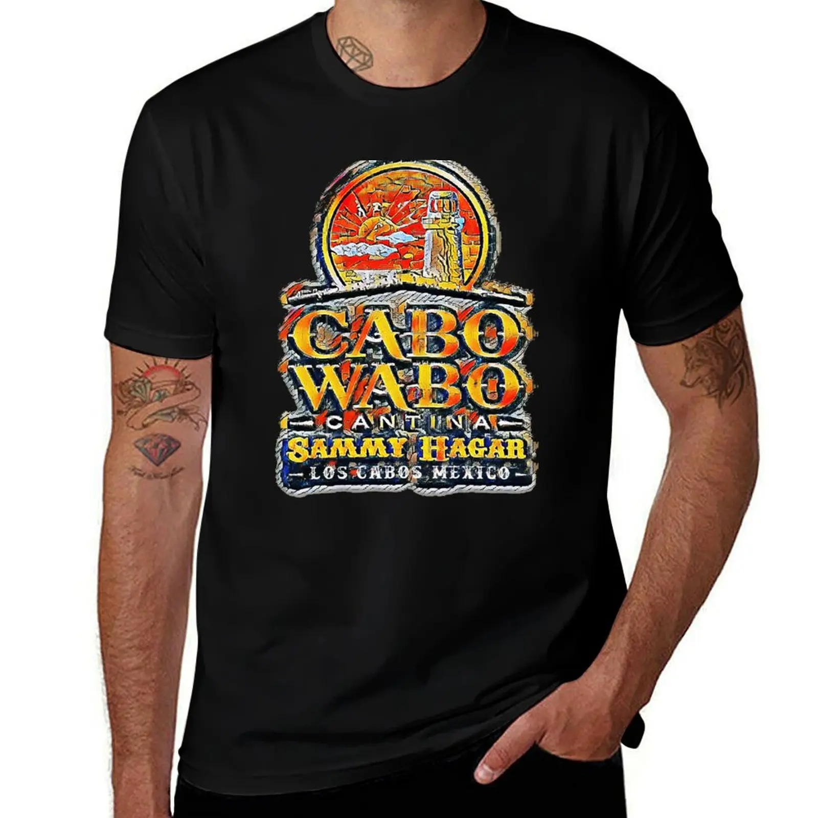 Рубашка на заказ Essential t Cantina с принтом Tequila мужская роскошная рубашка Wabo футболка Cabo футболка Мужская одежда