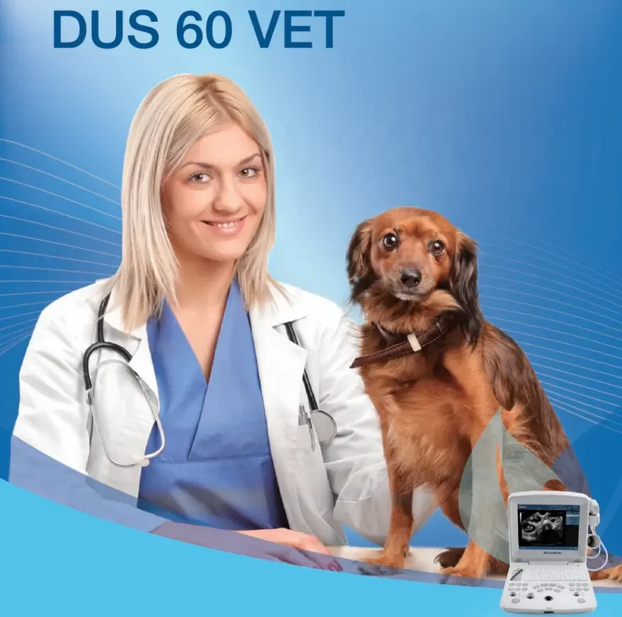 Ультразвуковой аппарат VET, портативный ветеринарный ультразвуковой аппарат, диагностическая ультразвуковая система Edan DUS 60
