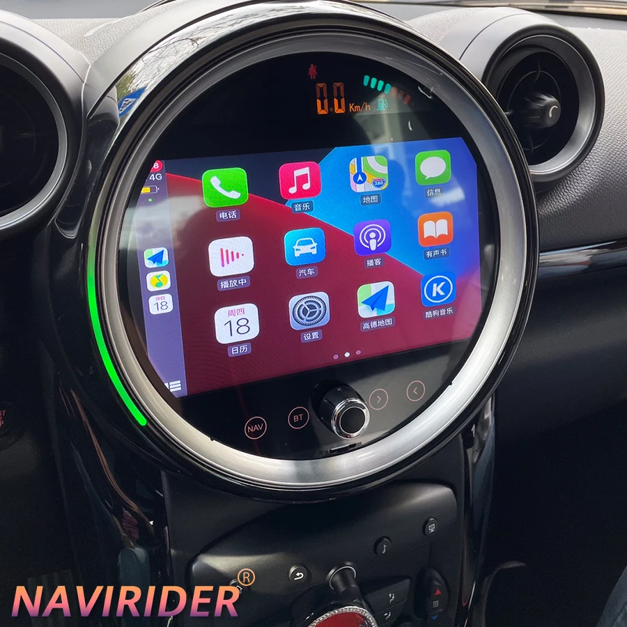 Android 14, авторадио AHD QLED, экран навигации, радио для MINI COUNTRYMAN R60 R54 MINI COOPER GPS, головное устройство Carplay DSP 4G Lte