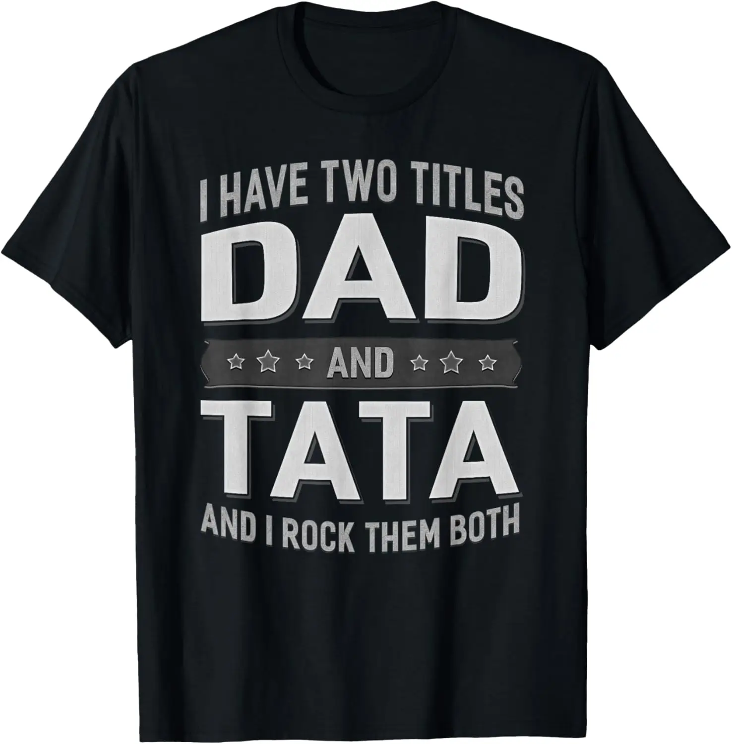 Футболка «I Have Two Titles» для папы и папы, дедушки, дня отца