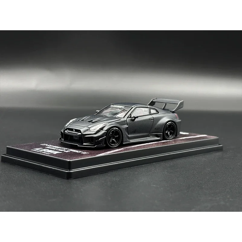 Фото В наличии INNO 1:64 LBWK GTR R35 Super LB Silhouette 35GT RR литая под давлением диорама модель автомобиля коллекция миниатюрные игрушки №2