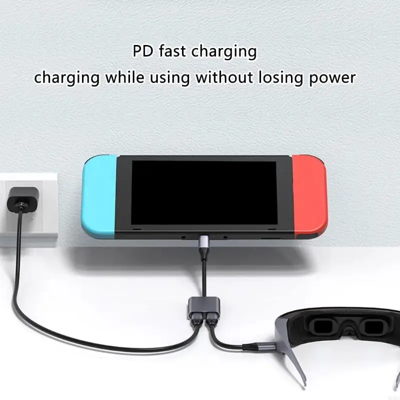 Фото W8KE AR GCLESES Docking Hubs с быстрой зарядкой PD и USB два интерфейса для планшетов №2