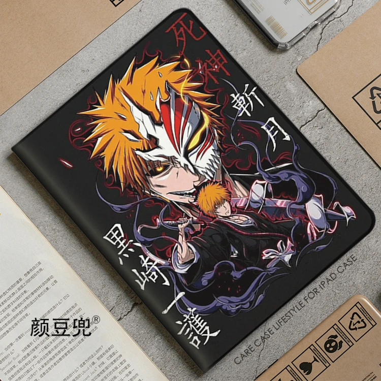 Bleach Anime Kurosaki Ichig для iPad 10,2 9th Mini 6 5 Роскошный силиконовый чехол для iPad Air 4 5 10,9 для Pro 9,7 10,5 11 12,9 13 дюймов
