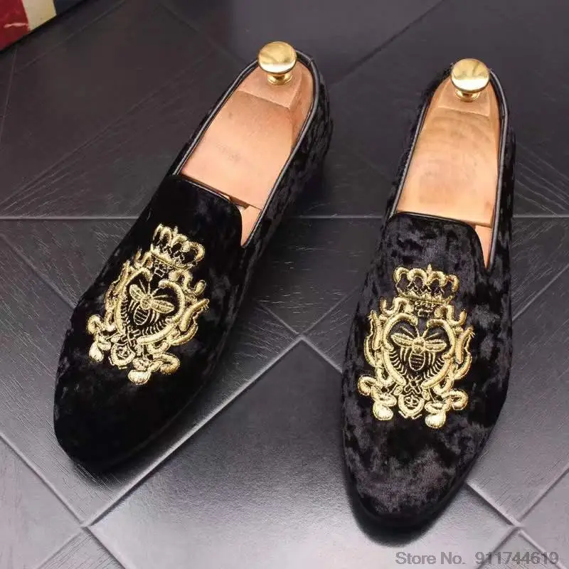 Sepatu Kasual Sepatu Gaun Klasik Pria Sepatu Gaun Pria Kulit замша Pesta Sepatu Pesta Mewah Pria