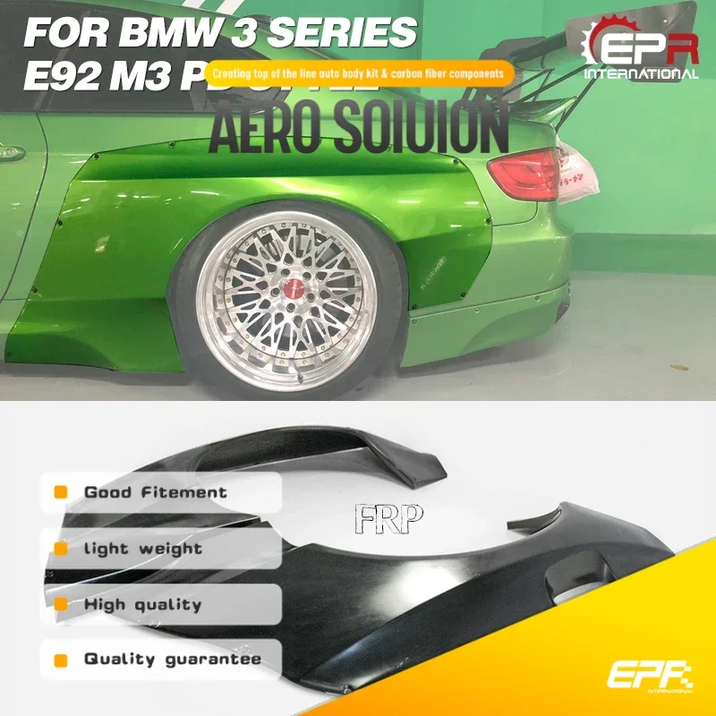 Для BMW E92 M3 PD стиль широкий корпус заднее крыло замена внешний кузов аксессуар крепление часть