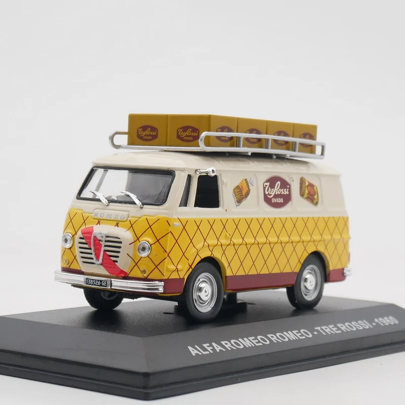 Ixo 1:43 Alfa Romeo Tre Rossi 1960 Литая под давлением модель автомобиля Металлический игрушечный автомобиль