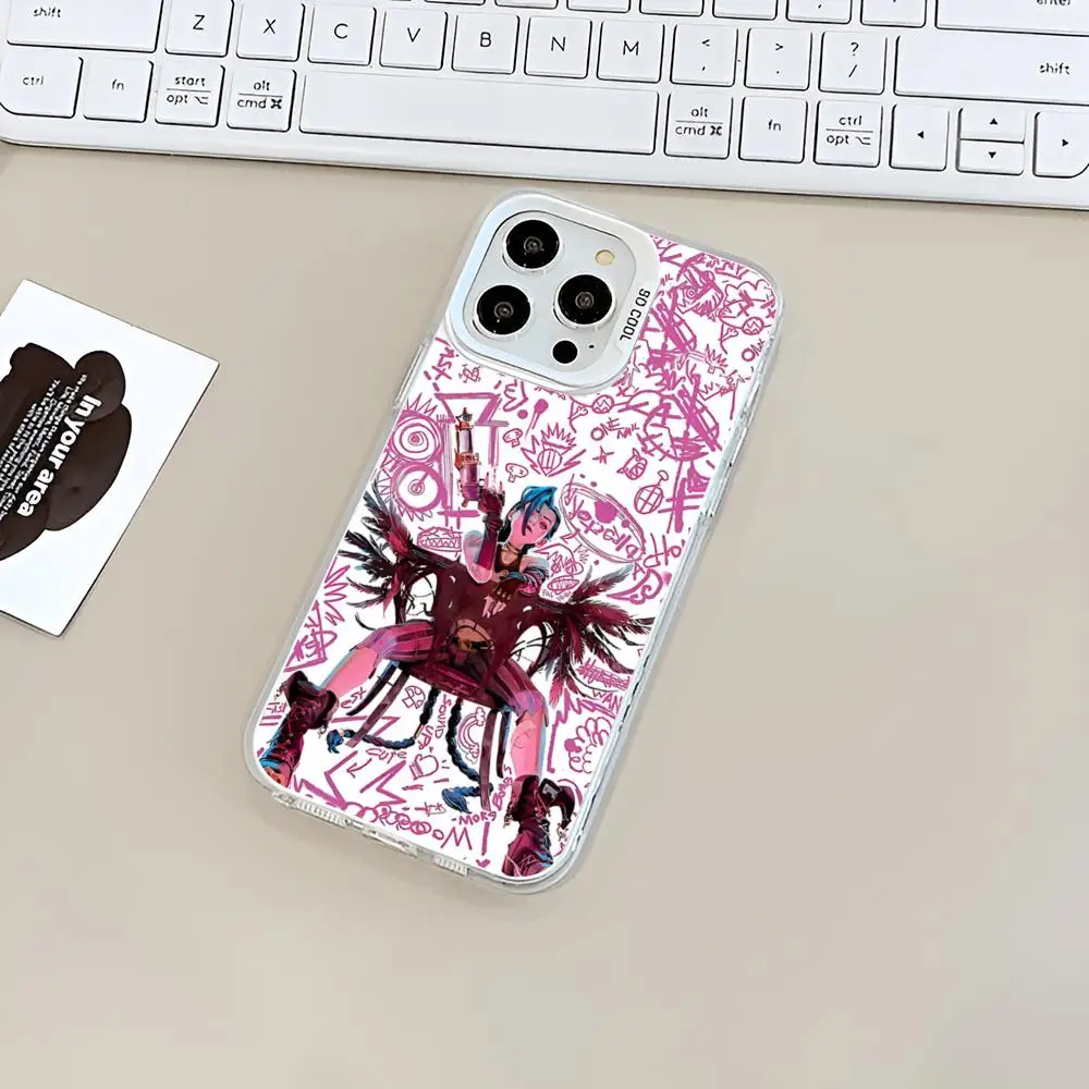 Чехол для телефона J-Jinx для Iphone 16, 15, 14, 13, 11, 12 Pro Max Xr X Xs 8, 7 Plus, цвет серебристый, чехол (art.: 3920cdb4c5f67) - 3920cdb4c5f67