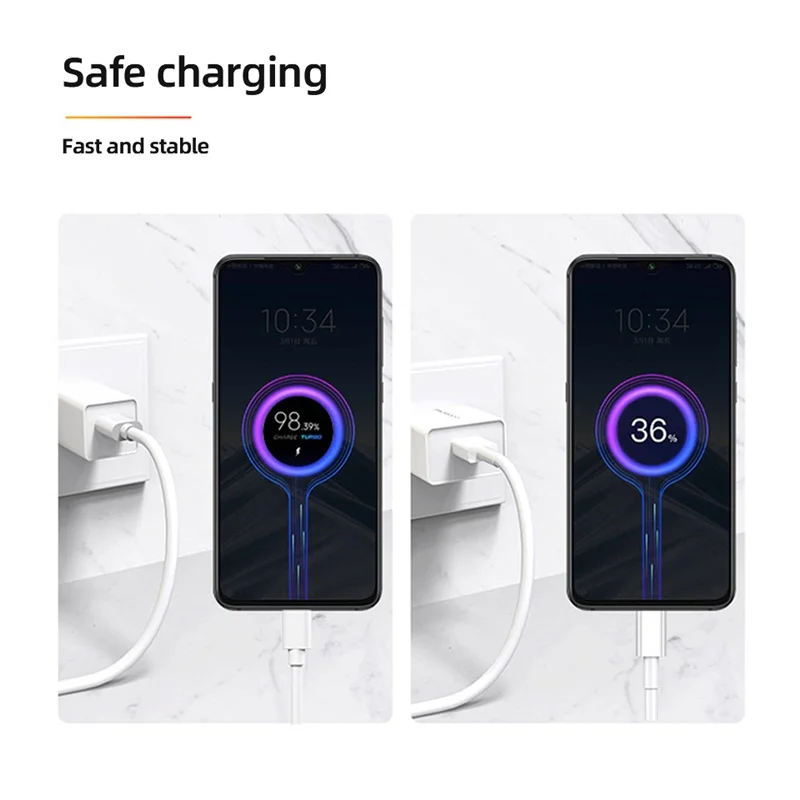 Фото Оригинальное зарядное устройство Xiaomi 6A Usb Type-C, 120 Вт, турбо-кабель для синхронизации данных, кабель для быстрой зарядки для Mi 13 12 Ultra 11T Pro Poco X5 №4