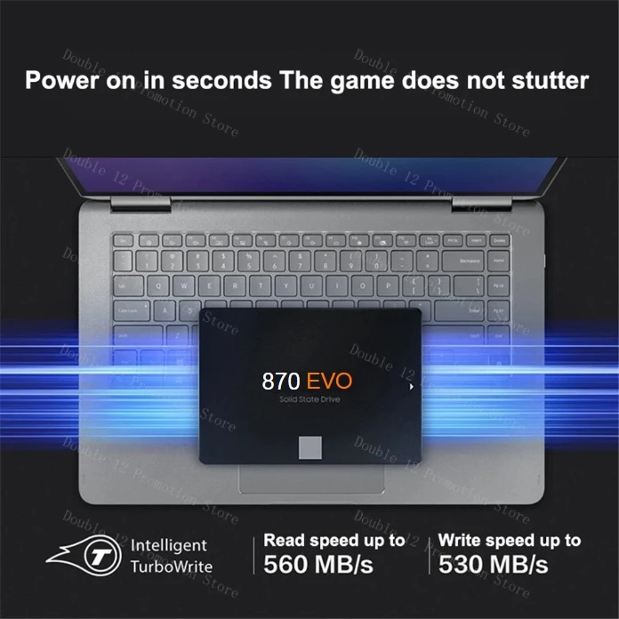 Фото 880evo SSD 870 EVO 250 ГБ 500 ГБ 1 ТБ 2 ТБ 4 ТБ диск Жесткий диск 560 Мб/с SATA3 2,5 дюймов для ноутбука, настольного ПК, мини-компьютера №3