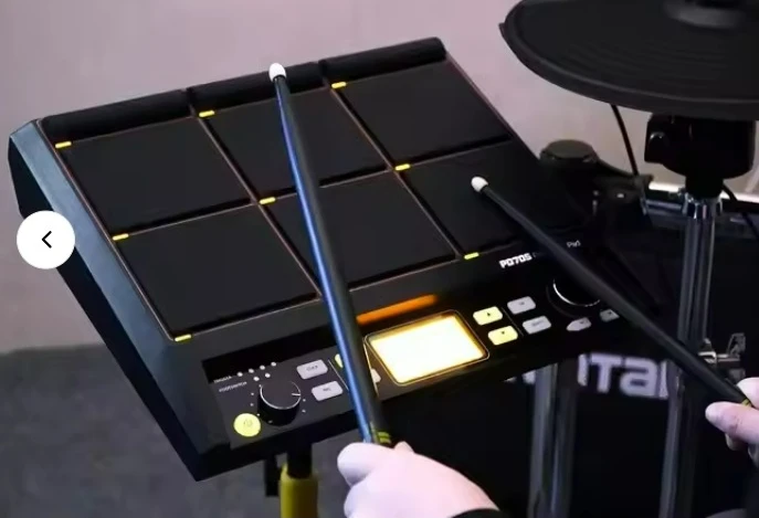 Высококачественная электрическая барабанная установка Percussion PD705 Pad 9. с 613 видами тембр.