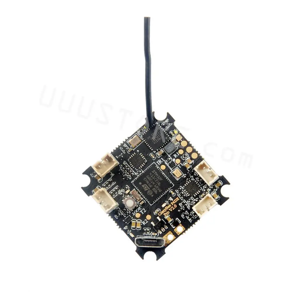 Happymodel Crazybee F4 Pro V2.0 1 ~ 2S Контроллер полета BLHELIS 5A 4 в 1 ESC SPI приемник для RC FPV Tinywhoop Cinewhoop Drone