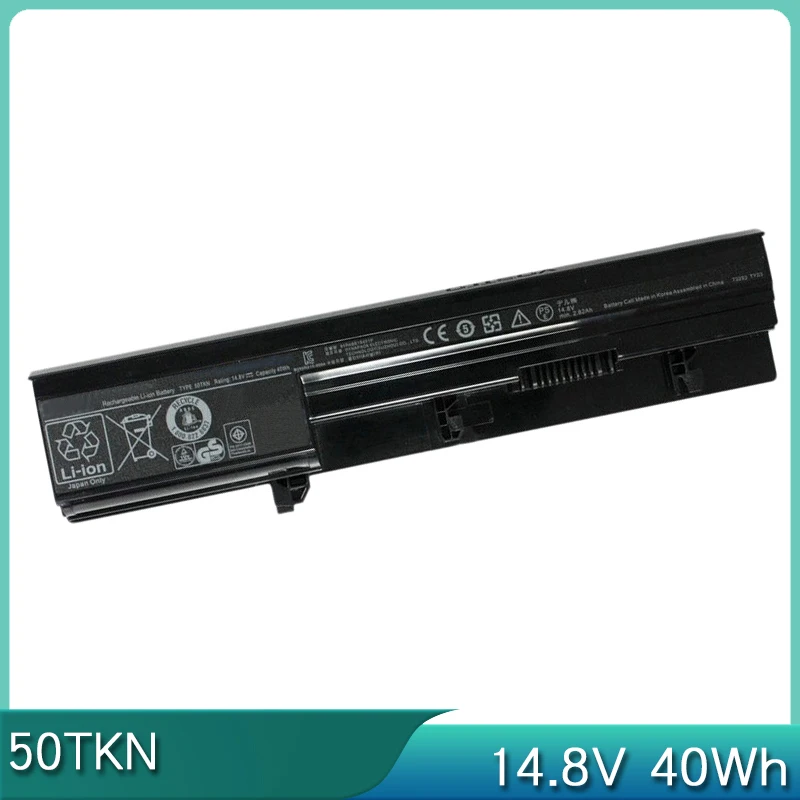 Новый аккумулятор для ноутбука 50TKN GRNX5 14,8 В 40 Втч для DELL Vostro 3300 3350 3400 3500 3700 KCN1P NF52T 7W5X09C 0XXDG0