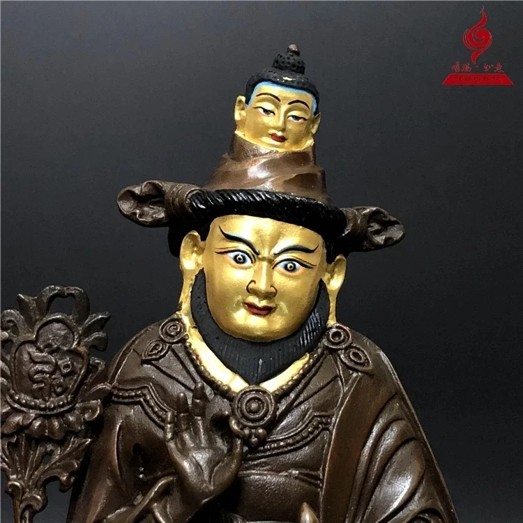 Kata Temple Fuzang Master Longsaningboren Rinpoche 18 см фиолетовая медная старая модель Buda (art.: 3920cbecfc51c) - 3920cbecfc51c