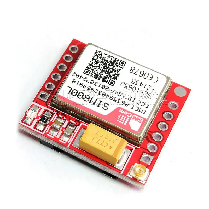 20 шт./лот самый маленький Sim800l Gprs Gsm модуль Micro Sim-карта основная плата четырехдиапазонный Ttl последовательный порт для Arduino