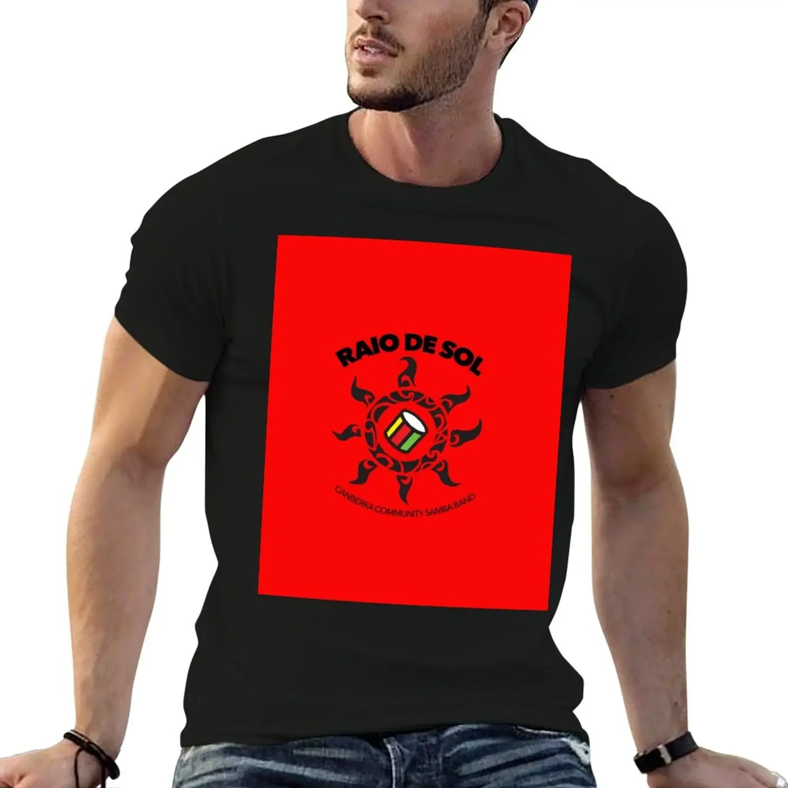 Raio de Sol 'Fan One' T-Shirt vintage clothes plus size tops Blouse men clothing