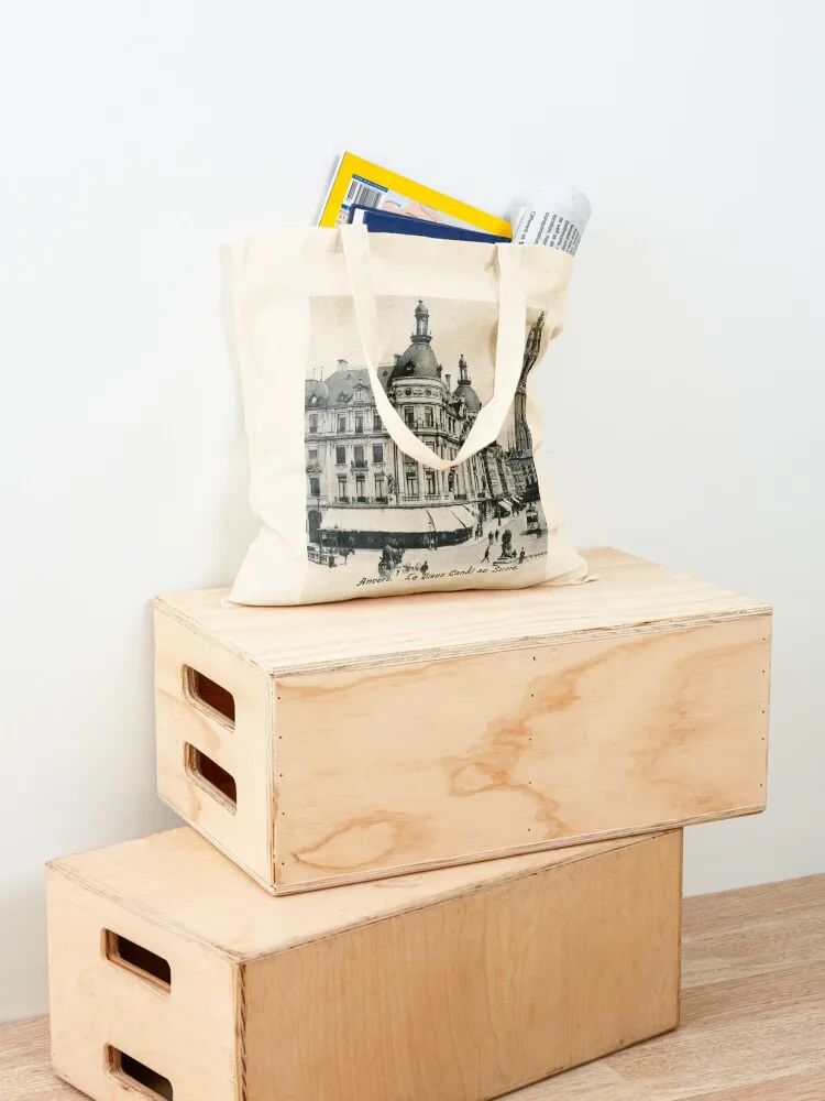 Antwerp Antwerpen Suikerrui 1900 Tote Bag, сумки для покупок, складная большая сумка-тоут, мужская сумка-тоут (art.: 3920cda4bcf2f) - 3920cda4bcf2f
