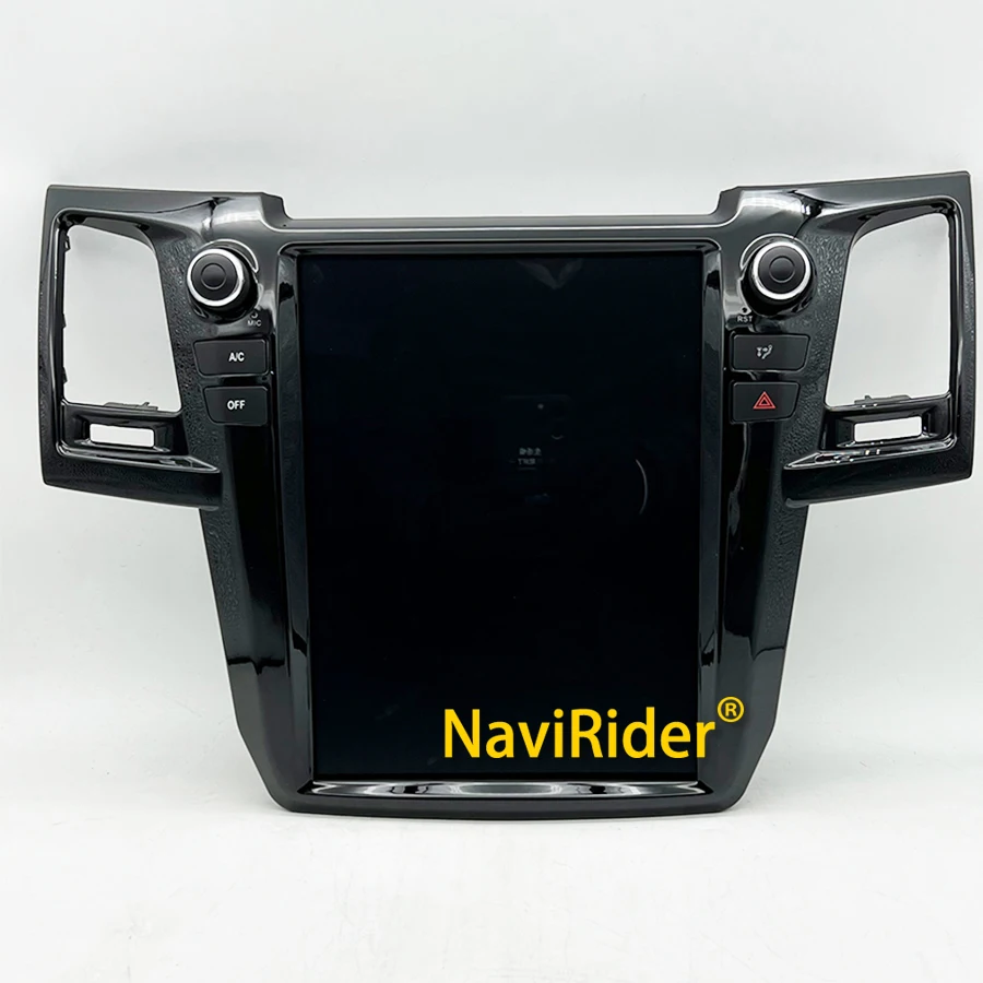 Фото Вертикальный экран 12,1 дюйма Android для Toyota Fortuner 2010 Hilux Srv 2012 GPS Carplay Автомагнитола мультимедийный видеоплеер головное устройство №3