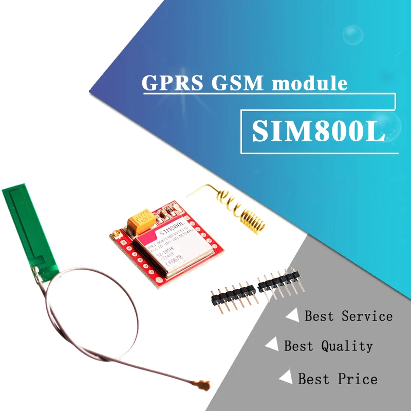 SIM800L GPRS GSM модуль Micro SIM-карта ядро четырехдиапазонный TTL последовательный порт антенна PCB Беспроводная плата Wi-Fi для смартфона Arduino