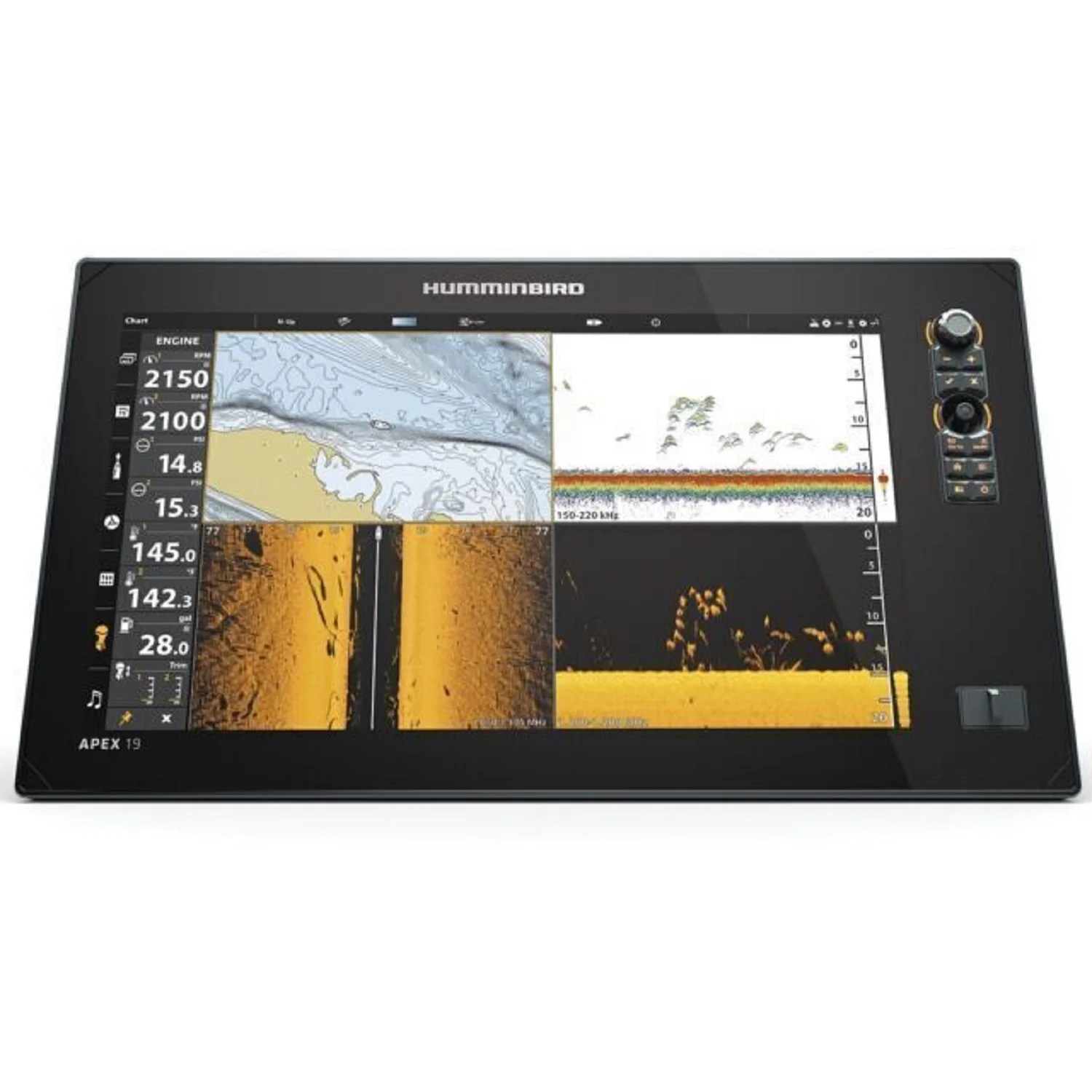 Летняя скидка 50% Φ для HUMMINBIRD A p e x 19 Mega