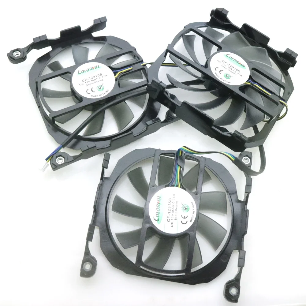 CF-12915S DC12V 0,35A 85 мм 75 мм Вентилятор VGA для INNO3D GTX760 GTX670 GTX680 GTX660ti Вентилятор охлаждения видеокарты (art.: 3920cbdacbb91) - 3920cbdacbb91
