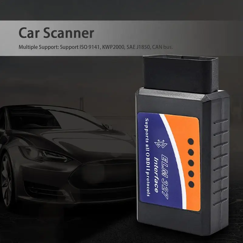 OBD2 сканер ELM-327 Автомобильный диагностический детектор Автомобильный сканер Wireles считыватель кодов неисправности автомобильного двигателя диагностический сканер неисправностей автомобиля инструмент (art.: 3920c1d0725f0) - 3920c1d0725f0