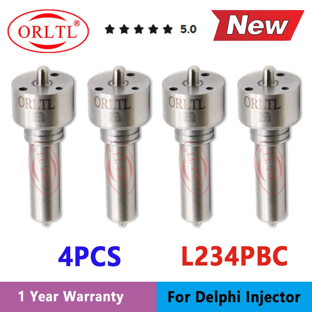 L234 PBC Впрыск топлива в сборе L234 PBC Новая дизельная форсунка L234PBC для 21586294   BEBE4C10001 4шт.