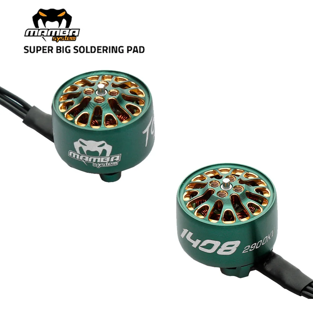 DIATONE MAMBA TOKA 1408 2900KV 4100KV 3-6S бесщеточный двигатель 3-4 дюймовый Пропеллер для дрона RC FPV