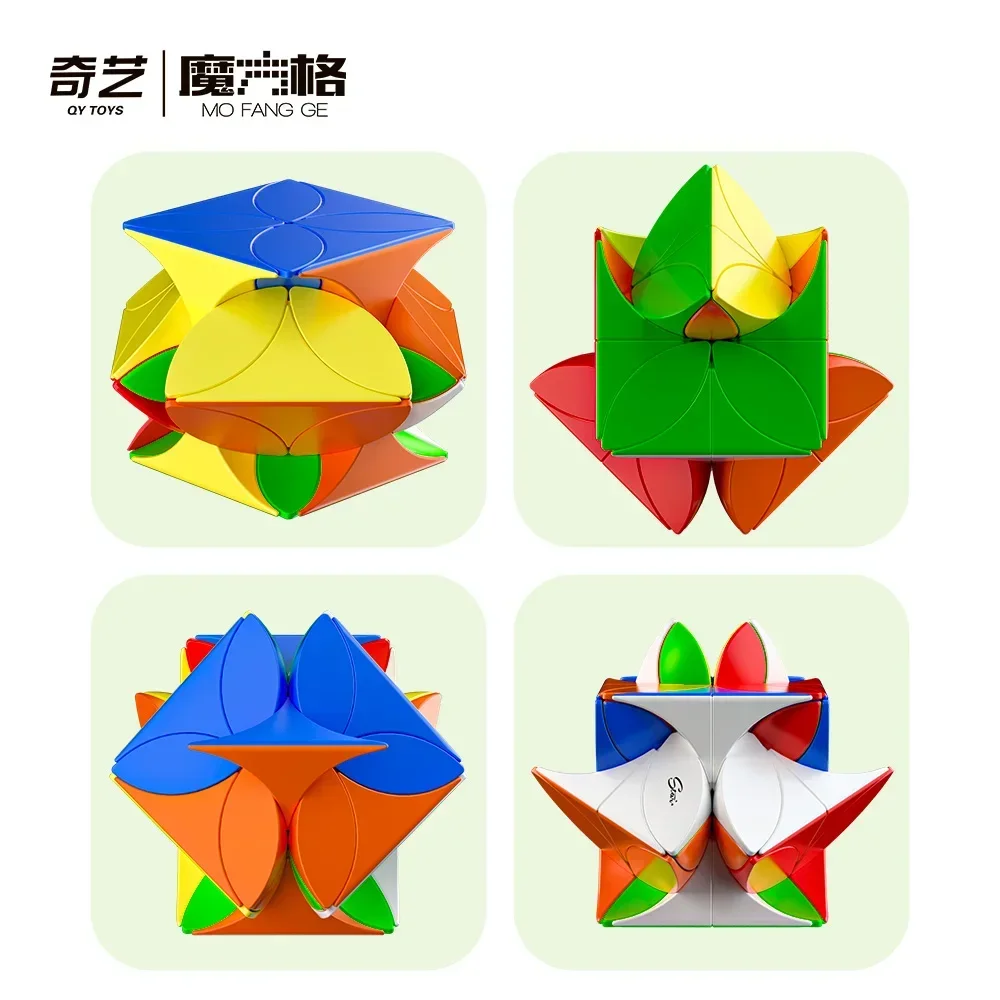 [Picube] QiYi Clover Four Leaf Speed Professional Classroom Magic Cube Puzzle Развивающие игрушки для детей Непоседа Игрушечные головоломки (art.: 3920cb8881acf) - 3920cb8881acf