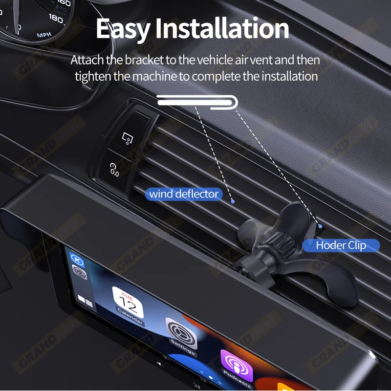 Универсальный 7-дюймовый автомобильный радиоприемник беспроводной Carplay Android автомобильный мультимедийный видеоплеер для VW Nissan Toyota Ford Fcous LADA Cars (art.: 3920c2c7369d7) - 3920c2c7369d7