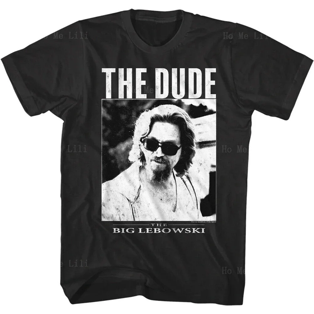 Футболка большого размера унисекс Big Lebowski The Dude In Shades