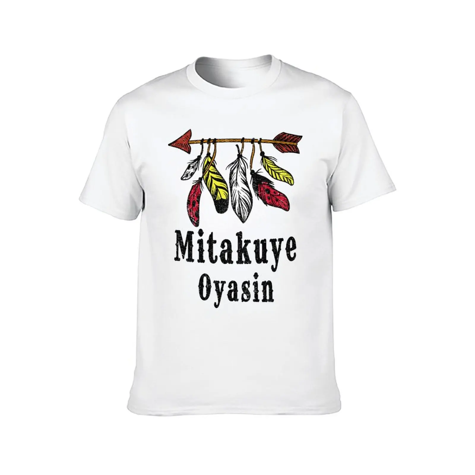 Фото Mitakuye Oyasin Индийская культура-Оглала Локота Sioux Chief футболка мужские облегающие мужские футболки футболка №2