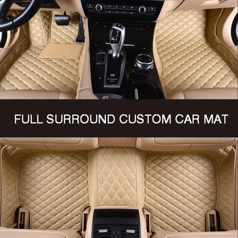 Фото Полный объемный автомобильный коврик для AUDI Q7 (5 мест) 2005-2015 запчасти аксессуары автомобильный интерьер 265 №2