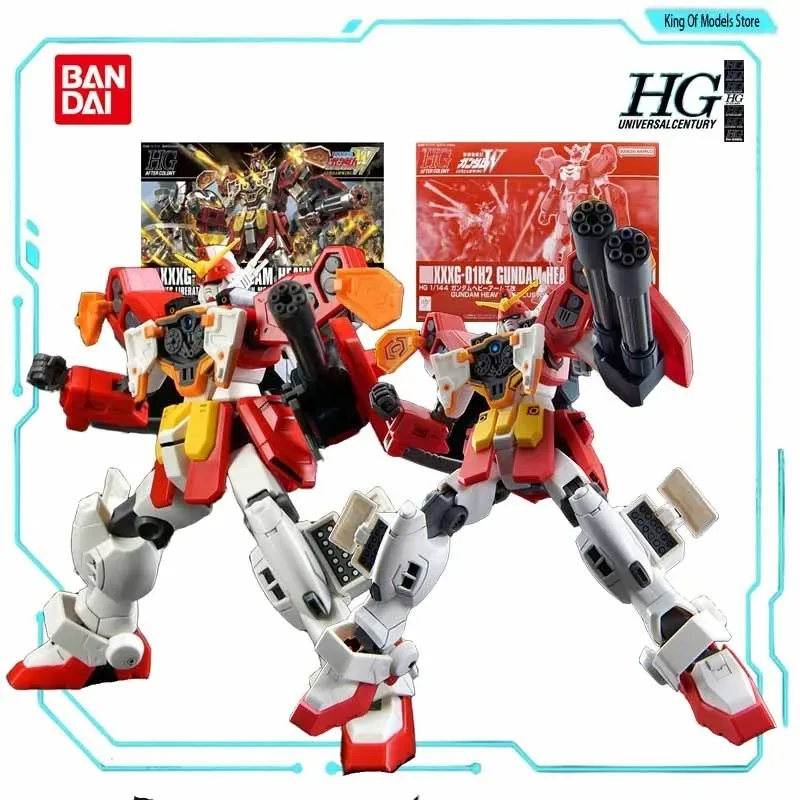 Оригинальный комплект модели Bandai GUNDAM HGUC HEAVYARMS CUSTOM 1/144, аниме, экшн-фигурка, сборная модель, игрушка для мальчиков, украшения