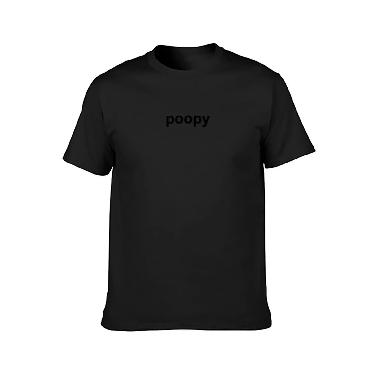 Фото Футболка Poopy, блузка, великолепная корейская модная быстросохнущая Мужская футболка №2