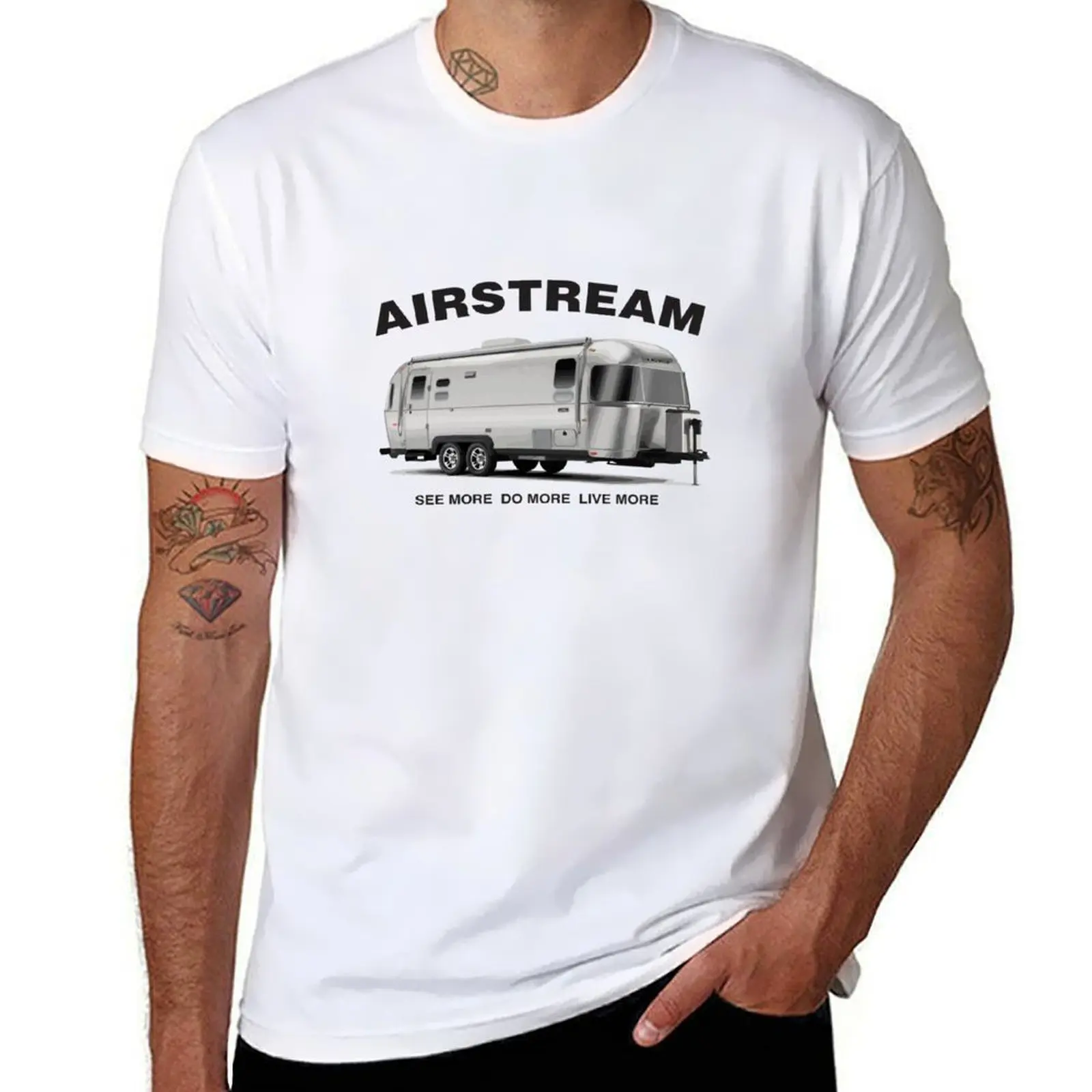 Футболка Airstream 1, мужская роскошная футболка, мужская простая футболка
