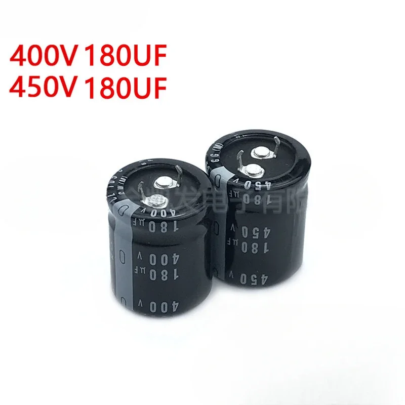 2 шт.лот Nichicon 450V180uF400V180uF 22x30354045 25x25303540 30x2530 защелкивающийся электролитический конденсатор блока питания (art.: 3920d01ecda8b) - 3920d01ecda8b