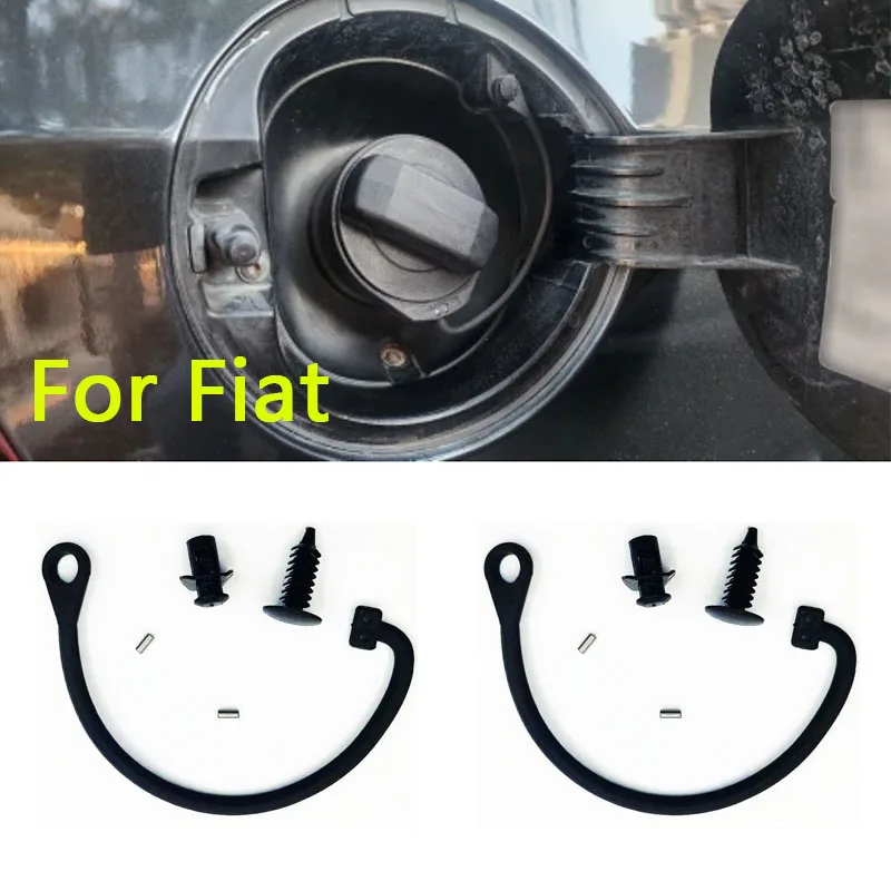 2 шт. для Fiat 500 Punto Panda Stilo Ducato Doblo для Alfa Romeo, крышка топливного бака, кабель, веревочное кольцо, автомобильная часть