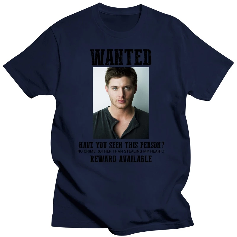 Фото Мужская футболка требуется женская футболка jensen ackles №3